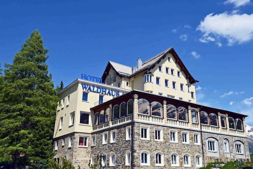 סנט מוריץ Hotel Waldhaus Am See מראה חיצוני תמונה
